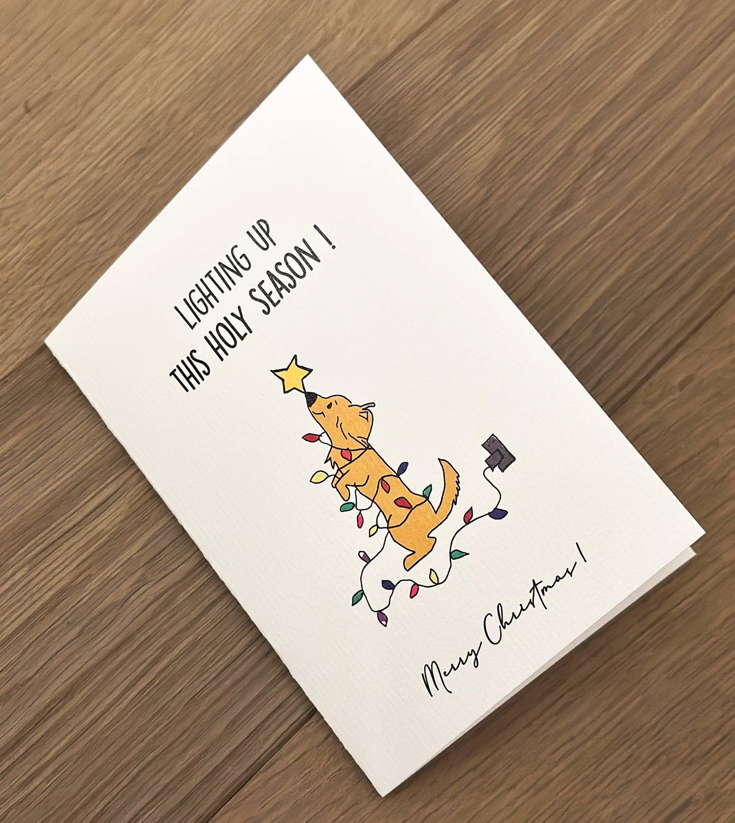 Christmas Unique Cards - Set of 4