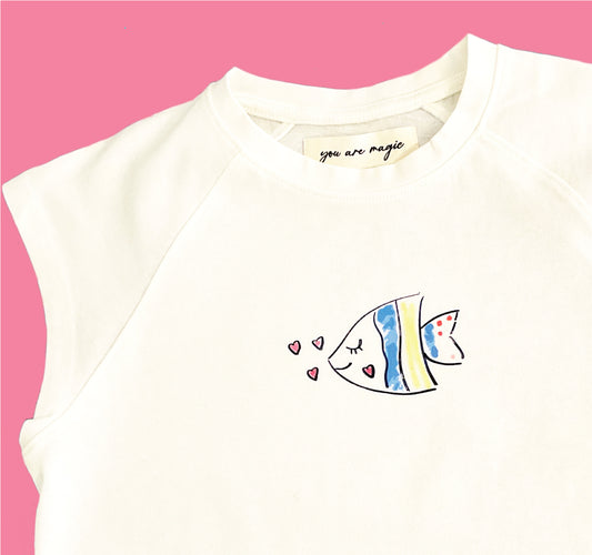 Short Sleeve T-shirt - Fish Design