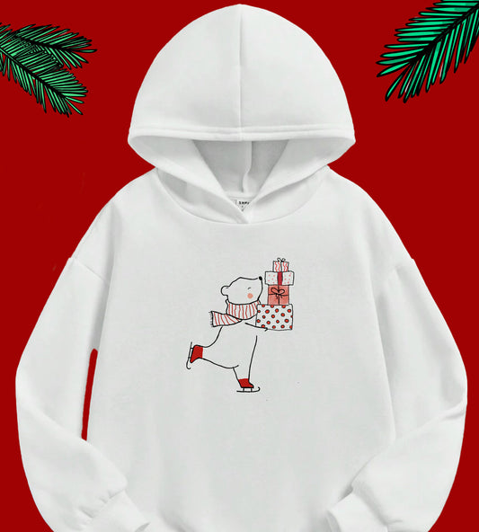 Christmas Hoodie - Bear Design